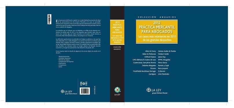 PRÁCTICA MERCANTIL PARA ABOGADOS 2012 | 9788490200308 | Libreria Geli - Librería Online de Girona - Comprar libros en catalán y castellano
