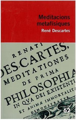 MEDITACIONS METAFISIQUES | 9788415192312 | DESCARTES,RENE | Llibreria Geli - Llibreria Online de Girona - Comprar llibres en català i castellà