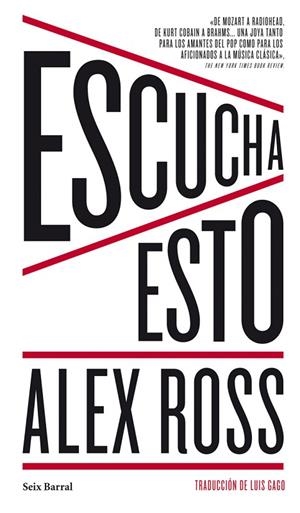 ESCUCHA ESTO | 9788432209475 | ROSS,ALEX | Llibreria Geli - Llibreria Online de Girona - Comprar llibres en català i castellà