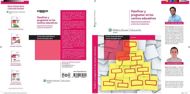 PLANIFICAR Y PROGRAMAR EN LOS CENTROS EDUCATIVOS.DEPARTAMENTOS DIDÁCTICOS Y ÁREAS DE COMPETENCIAS | 9788499870656 | QUEVEDO BLASCO,VÍCTOR/GONZÁLEZ RUIZ,DAVID | Llibreria Geli - Llibreria Online de Girona - Comprar llibres en català i castellà