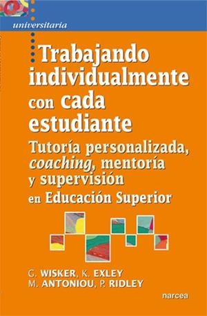 TRABAJANDO INDIVIDUALMENTE CON CADA ESTUDIANTE | 9788427718807 | WISKER,GINA/EXLEY,KATE/ANTONIOU,MARIA/RIDLEY,PAULINE | Llibreria Geli - Llibreria Online de Girona - Comprar llibres en català i castellà