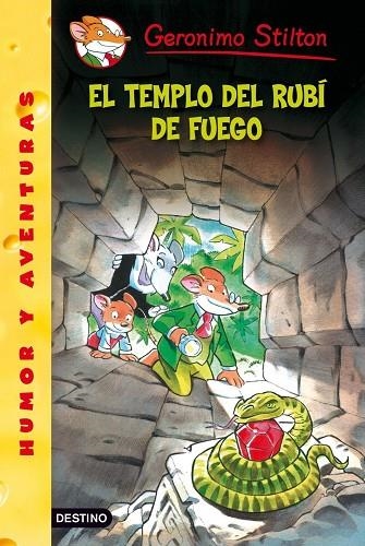 EL TEMPLO DEL RUBÍ DE FUEGO(GERONIMO STITLTON) | 9788408007982 | GERONIMO STILTON | Llibreria Geli - Llibreria Online de Girona - Comprar llibres en català i castellà