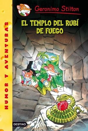 EL TEMPLO DEL RUBÍ DE FUEGO(GERONIMO STITLTON) | 9788408007982 | GERONIMO STILTON | Llibreria Geli - Llibreria Online de Girona - Comprar llibres en català i castellà