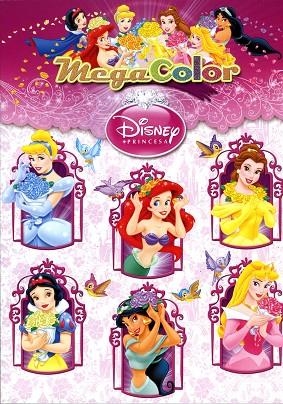 DISNEY PRINCESA (MEGA COLOR) | 9788499513256 | DISNEY | Llibreria Geli - Llibreria Online de Girona - Comprar llibres en català i castellà
