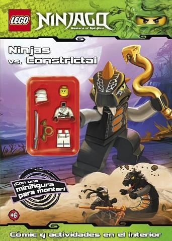 NINJAS VS. CONSTRICTAI (NINJAGO,MASTERS OF SPINJITZU) | 9788408013976 | LEGO | Libreria Geli - Librería Online de Girona - Comprar libros en catalán y castellano