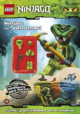 NINJAS VS. VENOMARI (NINJAGO,MASTERS OF SPINJITZU) | 9788408013983 | LEGO | Libreria Geli - Librería Online de Girona - Comprar libros en catalán y castellano