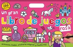 UN GRAN LIBRO DE JUEGOS ROSA - MÁS DE 100 ADHESIVOS | 9788424643706 | Llibreria Geli - Llibreria Online de Girona - Comprar llibres en català i castellà