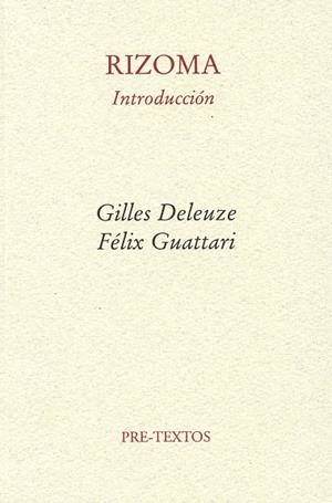 RIZOMA | 9788485081028 | DELEUZE,GILLES/GUATTARI,FELIX | Llibreria Geli - Llibreria Online de Girona - Comprar llibres en català i castellà