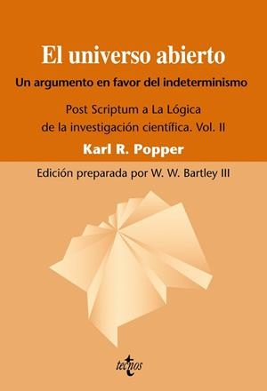 EL UNIVERSO ABIERTO | 9788430950829 | POPPER,KARL R. | Libreria Geli - Librería Online de Girona - Comprar libros en catalán y castellano