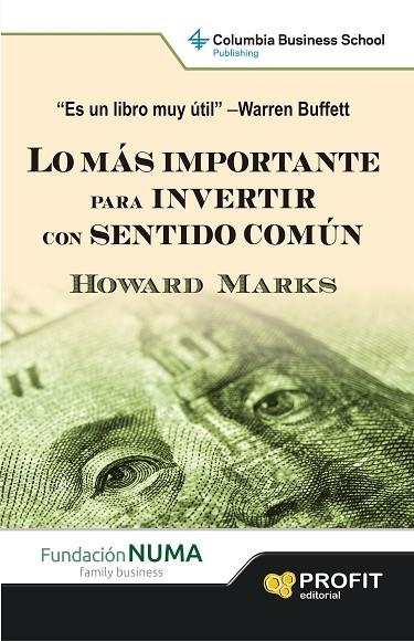 LO MÁS IMPORTANTE PARA INVERTIR CON SENTIDO COMÚN | 9788415505860 | MARKS,HOWARD | Llibreria Geli - Llibreria Online de Girona - Comprar llibres en català i castellà