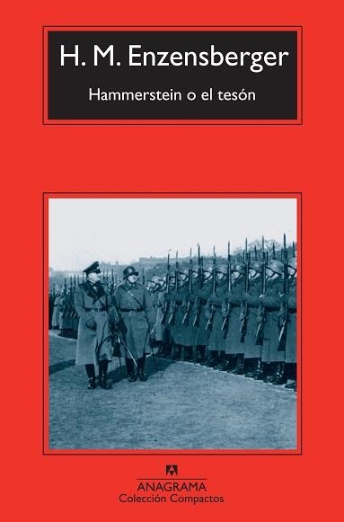 HAMMERSTEIN O EL TESÓN | 9788433977137 | ENZENSBERGER,HANS MAGNUS | Libreria Geli - Librería Online de Girona - Comprar libros en catalán y castellano