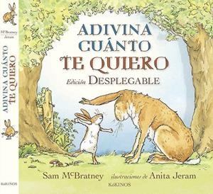 ADIVINA CUANTO TE QUIERO (POP OUT) | 9788492750436 | MCBRATNEY,SAM/JERAM,ANITA (IL) | Llibreria Geli - Llibreria Online de Girona - Comprar llibres en català i castellà