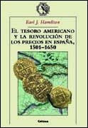 EL TESORO AMERICANO Y LA REVOLUCION DE LOS PRECIOS | 9788484321262 | HAMILTON,EARL | Llibreria Geli - Llibreria Online de Girona - Comprar llibres en català i castellà