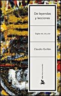 DE LEYENDAS Y LECCIONES | 9788484328490 | GUILLEN,CLAUDIO | Libreria Geli - Librería Online de Girona - Comprar libros en catalán y castellano