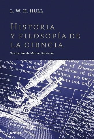 HISTORIA Y FILOSOFIA DE LA CIENCIA | 9788498921687 | HULL,L.W.H. | Libreria Geli - Librería Online de Girona - Comprar libros en catalán y castellano
