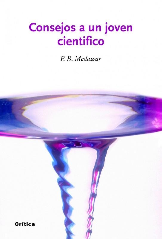 CONSEJOS A UN JOVEN CIENTIFICO | 9788498922028 | MEDAWAR,P.B. | Llibreria Geli - Llibreria Online de Girona - Comprar llibres en català i castellà