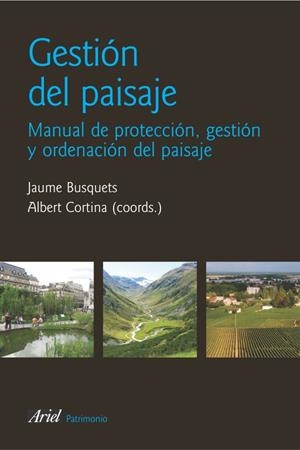 GESTIÓN DEL PAISAJE | 9788434428904 | BUSQUETS/CORTINA | Llibreria Geli - Llibreria Online de Girona - Comprar llibres en català i castellà
