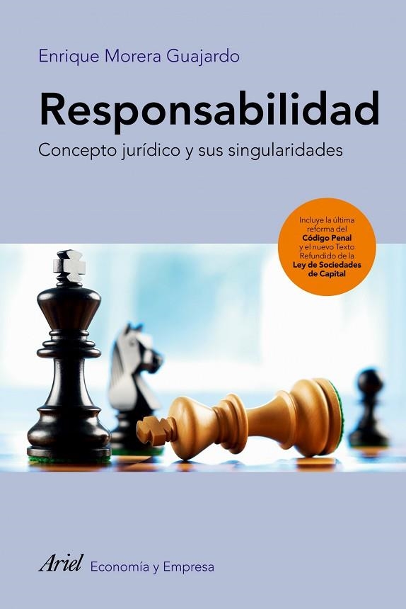 RESPONSABILIDAD.CONCEPTO JURIDICO Y SUS SINGULARIDADES | 9788434426771 | MORERA GUAJARDO,ENRIQUE | Libreria Geli - Librería Online de Girona - Comprar libros en catalán y castellano