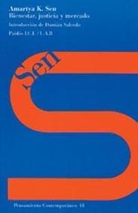 BIENESTAR,JUSTICIA Y MERCADO | 9788449303623 | SEN,AMARTYA K. | Llibreria Geli - Llibreria Online de Girona - Comprar llibres en català i castellà