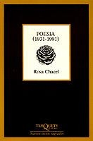 POESIA(1931-1991)(ROSA CHACEL) | 9788472234758 | CHACEL,ROSA | Libreria Geli - Librería Online de Girona - Comprar libros en catalán y castellano