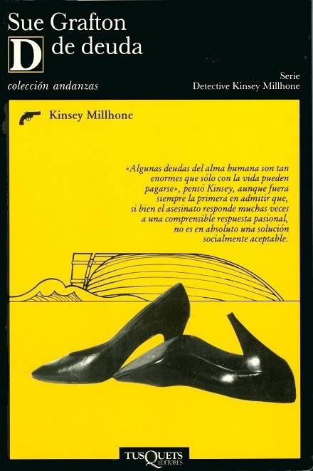 D DE DEUDA | 9788472233652 | GRAFTON,SUE | Libreria Geli - Librería Online de Girona - Comprar libros en catalán y castellano