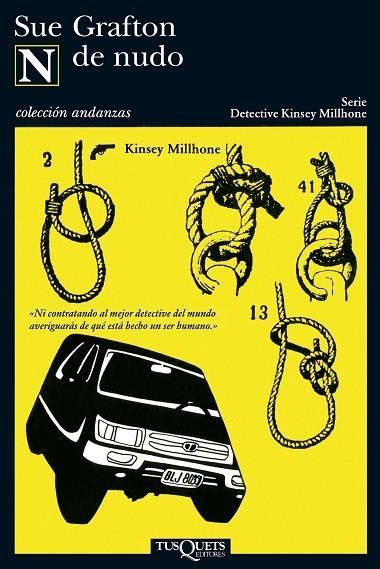 N DE NUDO | 9788483100929 | GRAFTON,SUE | Libreria Geli - Librería Online de Girona - Comprar libros en catalán y castellano