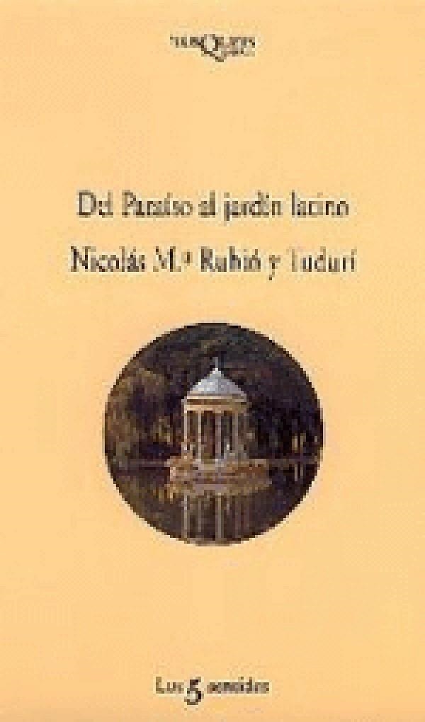 DEL PARAISO AL JARDIN LATINO | 9788472238084 | RUBIO TUDURI,NICOLAS | Libreria Geli - Librería Online de Girona - Comprar libros en catalán y castellano