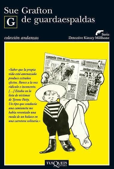DE GUARDAESPALDAS | 9788483831274 | GRAFTON,SUE | Libreria Geli - Librería Online de Girona - Comprar libros en catalán y castellano