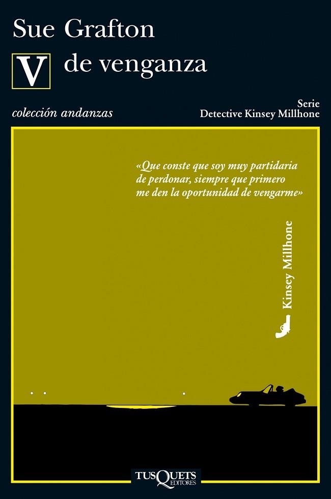 V DE VENGANZA | 9788483834091 | GRAFTON,SUE | Libreria Geli - Librería Online de Girona - Comprar libros en catalán y castellano