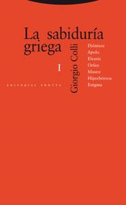 LA SABIDURIA GRIEGA | 9788481640342 | COLLI,GIORGIO | Libreria Geli - Librería Online de Girona - Comprar libros en catalán y castellano