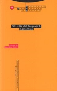 FILOSOFIA DEL LENGUAJE-1.SEMANTICA | 9788481642452 | ACERO,JUAN JOSE | Libreria Geli - Librería Online de Girona - Comprar libros en catalán y castellano