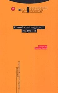 FILOSOFIA DEL LENGUAJE-2.PRAGMATICA | 9788481643336 | DASCAL,MARCELO | Libreria Geli - Librería Online de Girona - Comprar libros en catalán y castellano