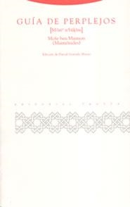 GUIA DE PERPLEJOS | 9788481642223 | MAIMONIDES | Libreria Geli - Librería Online de Girona - Comprar libros en catalán y castellano
