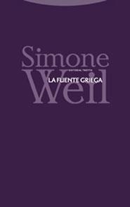LA FUENTE GRIEGA | 9788481647471 | WEIL,SIMONE | Libreria Geli - Librería Online de Girona - Comprar libros en catalán y castellano