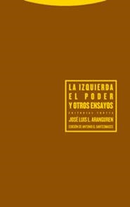 LA IZQUIERDA EL PODER Y OTROS ENSAYOS | 9788481647846 | ARANGUREN,JOSE LUIS L. | Libreria Geli - Librería Online de Girona - Comprar libros en catalán y castellano