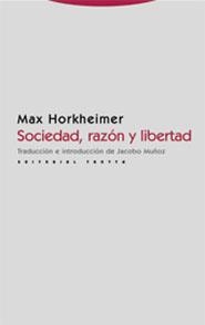 SOCIEDAD, RAZON Y LIBERTAD | 9788481647891 | HORKHEIMER,MAX | Libreria Geli - Librería Online de Girona - Comprar libros en catalán y castellano