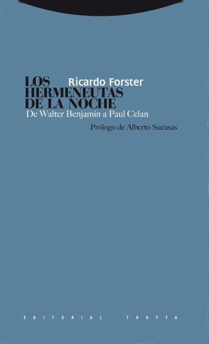 LOS HERMENUTAS DE LA NOCHE | 9788498790245 | FOSTER,RICARDO | Libreria Geli - Librería Online de Girona - Comprar libros en catalán y castellano