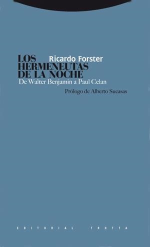 LOS HERMENUTAS DE LA NOCHE | 9788498790245 | FOSTER,RICARDO | Libreria Geli - Librería Online de Girona - Comprar libros en catalán y castellano