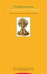 VEDANTASARA.LA ESENCIA DEL VEDANTA | 9788498790597 | RUIZ CALDERON,JAVIER | Libreria Geli - Librería Online de Girona - Comprar libros en catalán y castellano