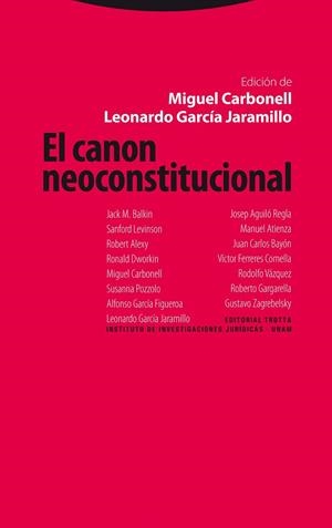 EL CANON NEOCONSTITUCIONAL | 9788498791624 | CARBONELL,MIGUEL/GARCIA JARAMILLO,LEONARDO | Libreria Geli - Librería Online de Girona - Comprar libros en catalán y castellano