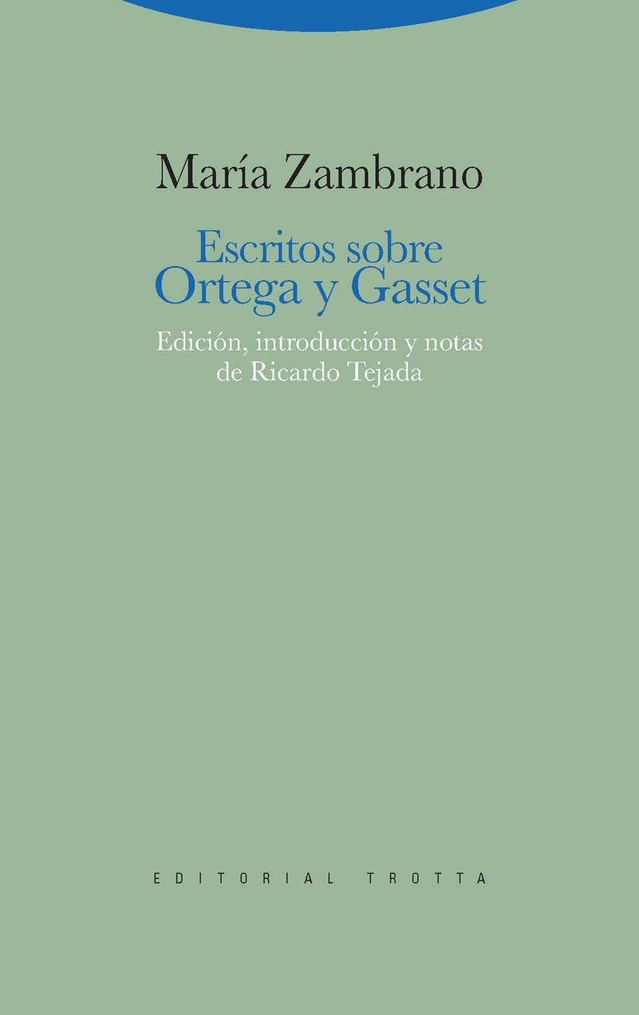 ESCRITOS SOBRE ORTEGA | 9788498792232 | ZAMBRANO,MARIA | Libreria Geli - Librería Online de Girona - Comprar libros en catalán y castellano