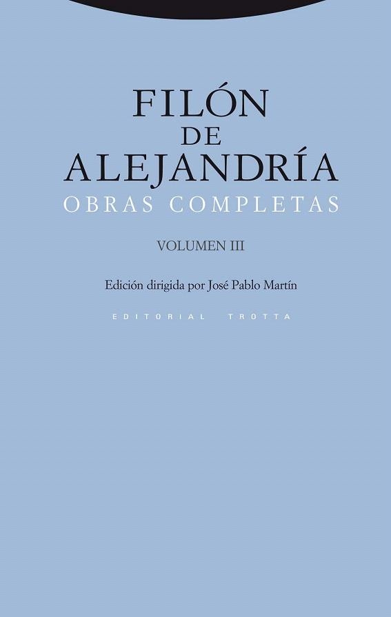 OBRAS COMPLETAS III | 9788498792423 | FILON DE ALEJANDRIA | Libreria Geli - Librería Online de Girona - Comprar libros en catalán y castellano