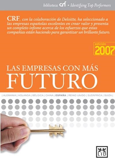 LAS EMPRESAS CON MAS FUTURO | 9788483560181 | CRF ESPAÑA | Llibreria Geli - Llibreria Online de Girona - Comprar llibres en català i castellà