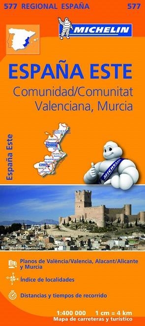 MAPA ESPAÑA ESTE(COMUNITAT VALENCIANA,MÚRCIA | 9782067184404 | Libreria Geli - Librería Online de Girona - Comprar libros en catalán y castellano