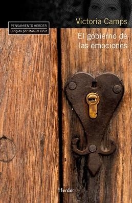 EL GOBIERNO DE LAS EMOCIONES | 9788425427442 | CAMPS,VICTORIA | Llibreria Geli - Llibreria Online de Girona - Comprar llibres en català i castellà