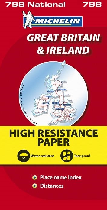 GRAN BRETAÑA(MAPA MICHELIN ALTA RESISTENCIA) | 9782067137998 | VARIOS AUTORES | Llibreria Geli - Llibreria Online de Girona - Comprar llibres en català i castellà