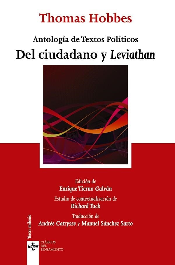 DEL CIUDADANO Y LEVIATHAN(ANTOLOGIA DE TEXTOS POLITICOS) | 9788430957705 | HOBBES,THOMAS | Libreria Geli - Librería Online de Girona - Comprar libros en catalán y castellano