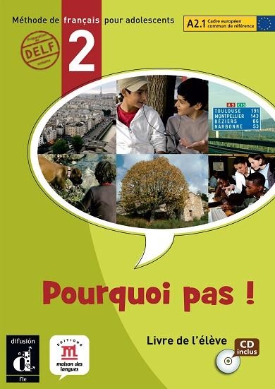 POURQUOI PAS-2(LIVRE DE L'ELEVE+CD) | 9788484435037 | BOSQUET, MICHÈLE/MARTINEZ SALLÉS, MATILDE/RENNES, YOLANDA | Libreria Geli - Librería Online de Girona - Comprar libros en catalán y castellano