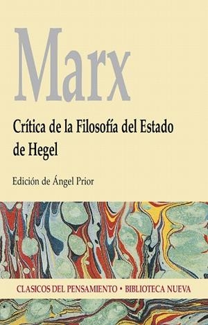 CRITICA DE LA FILOSOFIA DEL ESTADO DE HEGEL | 9788470309823 | MARX | Libreria Geli - Librería Online de Girona - Comprar libros en catalán y castellano