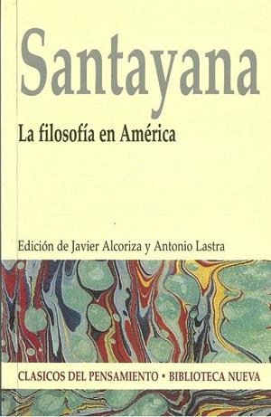 LA FILOSOFIA EN AMERICA | 9788497425582 | SANTAYANA,GEORGE | Llibreria Geli - Llibreria Online de Girona - Comprar llibres en català i castellà